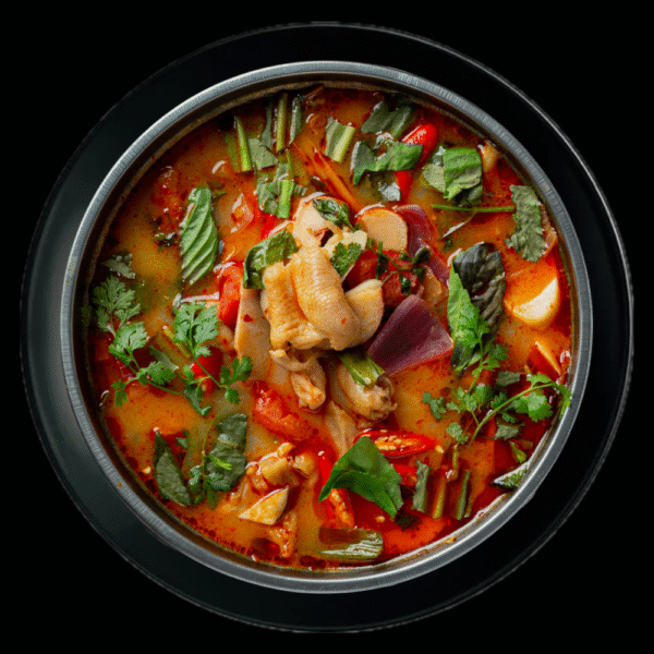 Tom Yam з Куркою та грибами