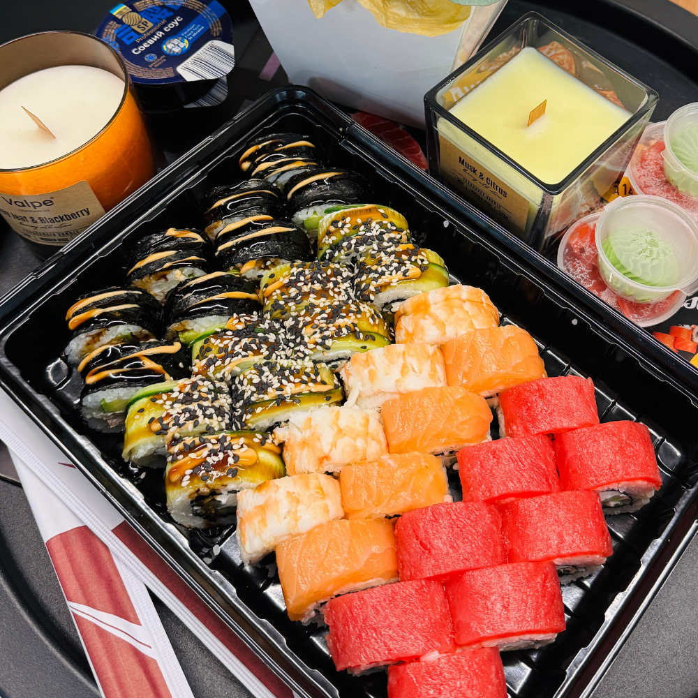 Set Tokyo — благодійний сет 1120 г 32 шт, доставка суші Гостомель, Буча, Ірпінь