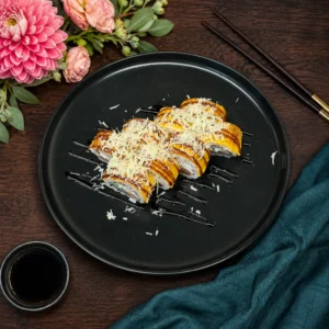 Чеддер-рол з Мідіями та Пармезаном від Sushi UA — доставка у Гостомель, Ірпінь, Бучу, Горенку та Ворзель