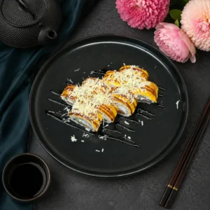 Чеддер-рол зі Сніжним Крабом та Пармезаном від Sushi UA — доставка у Гостомель, Ірпінь, Бучу, Горенку та Ворзель