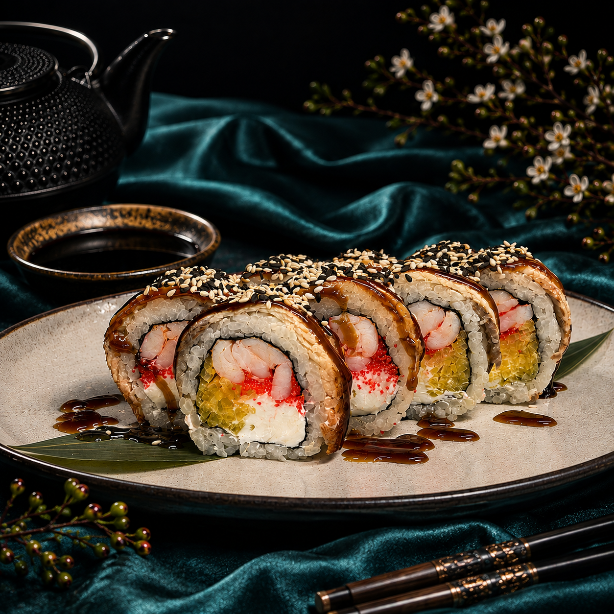 Преміум Royal Unagi Shrimp — Sushi UA